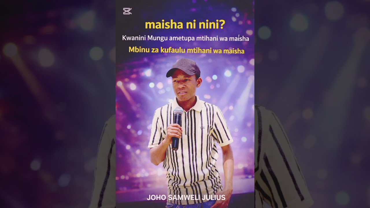 @joelnanauka @millardayoTZA @tanzania-yetu @Johomedia-w9j . nini maana ya maisha part02 by JOHO 