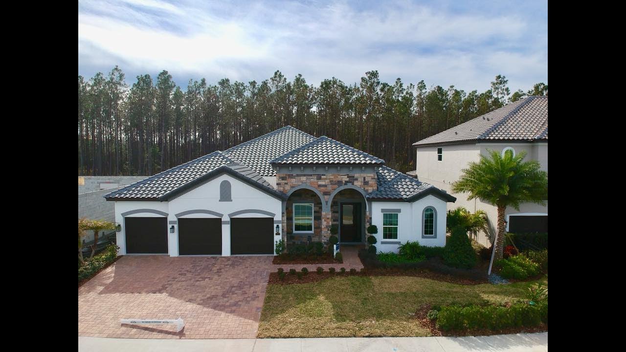 Orlando New Homes - Estates at Parkside by Meritage Homes - Palermo II Model