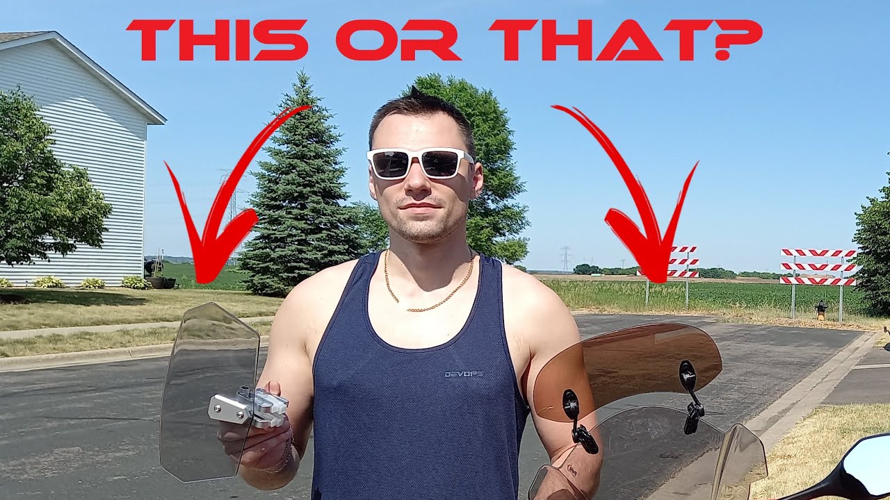🏍 EPISODE 49. CHOOSING THE RIGHT CLIP-ON WINDSHIELD
