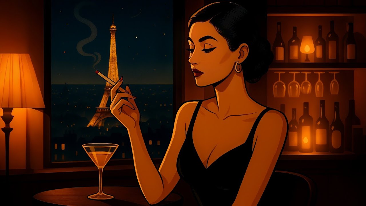 Smooth Vintage Night Jazz ✨ Relaxing 1940&rsquo;s Bar Lounge Classics