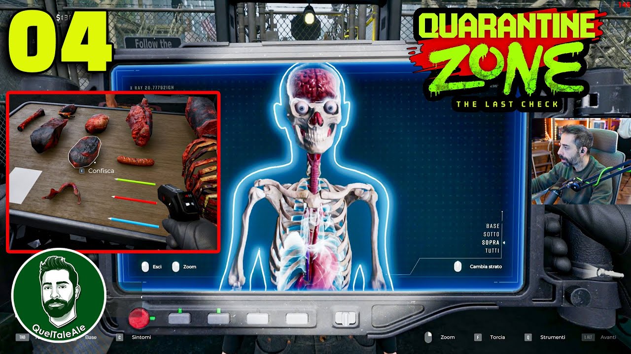 UNA STRANA VALIGIA E RAGGI X - Quarantine Zone - Gameplay ITA - 04