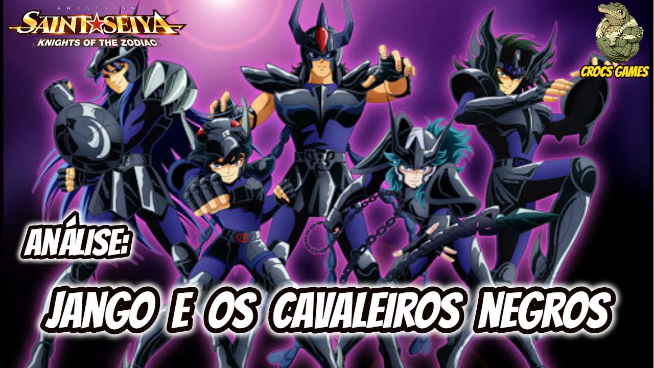 COMO EQUIPAR JANGO E OS CAVALEIROS NEGROS | ANÁLISE COMPLETA | SAINT SEIYA AWAKENING.
