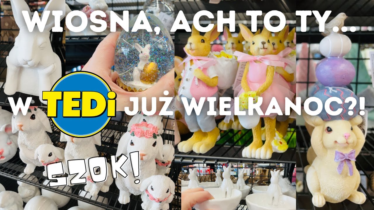 TEDI WIELKANOC 2024 || PRZEPIĘKNE WIOSENNE DEKORACJE!