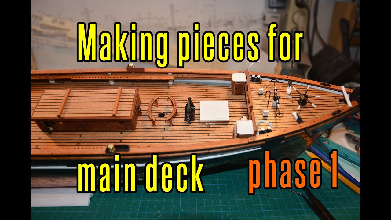 Cutty Sark - part 28 Making Pieces For Main Deck (phase 1)