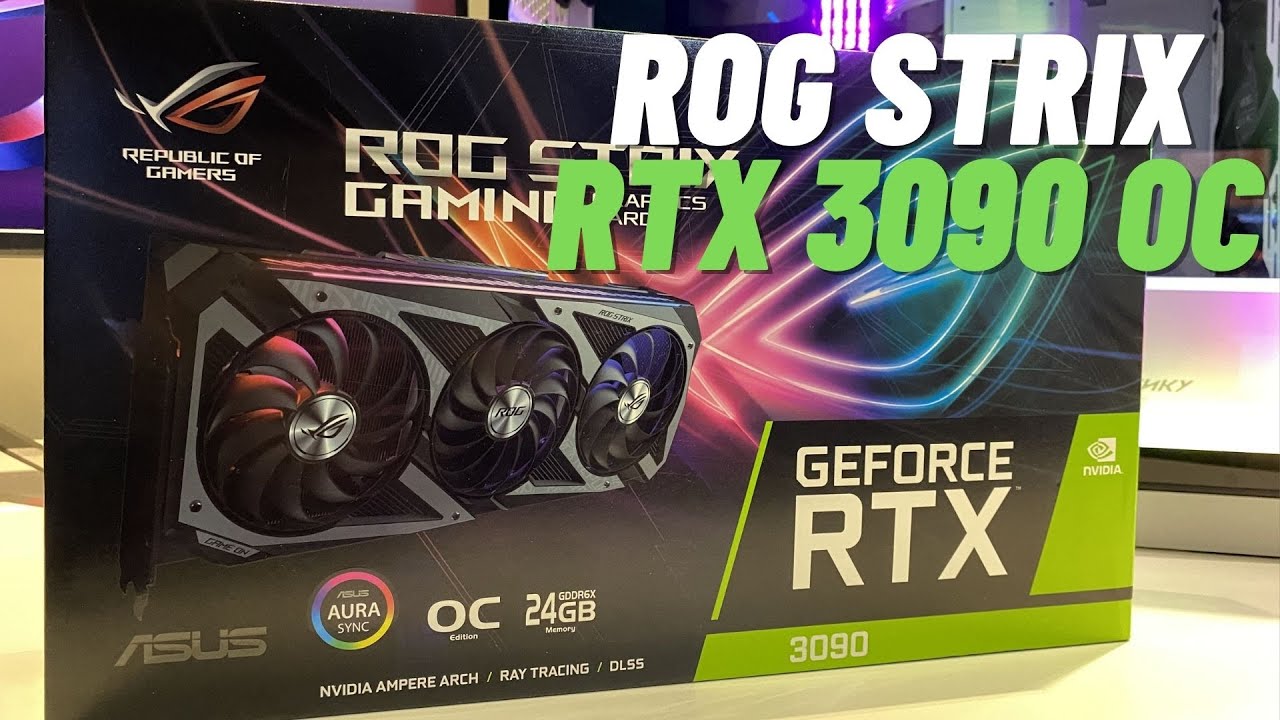 Asus Strix RTX 3090 Unboxing