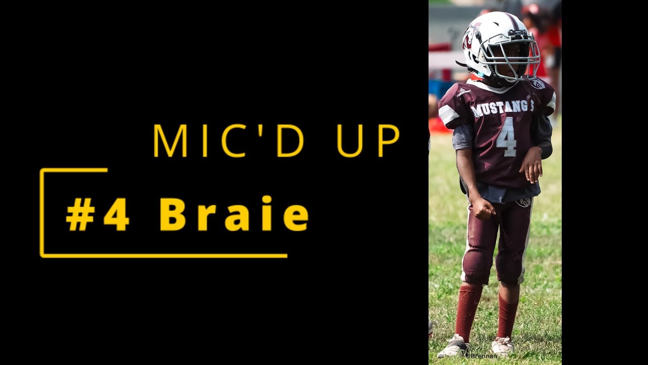 MIC'D UP Braielon #4  - Westside Mustangs vs Duquesne 7u