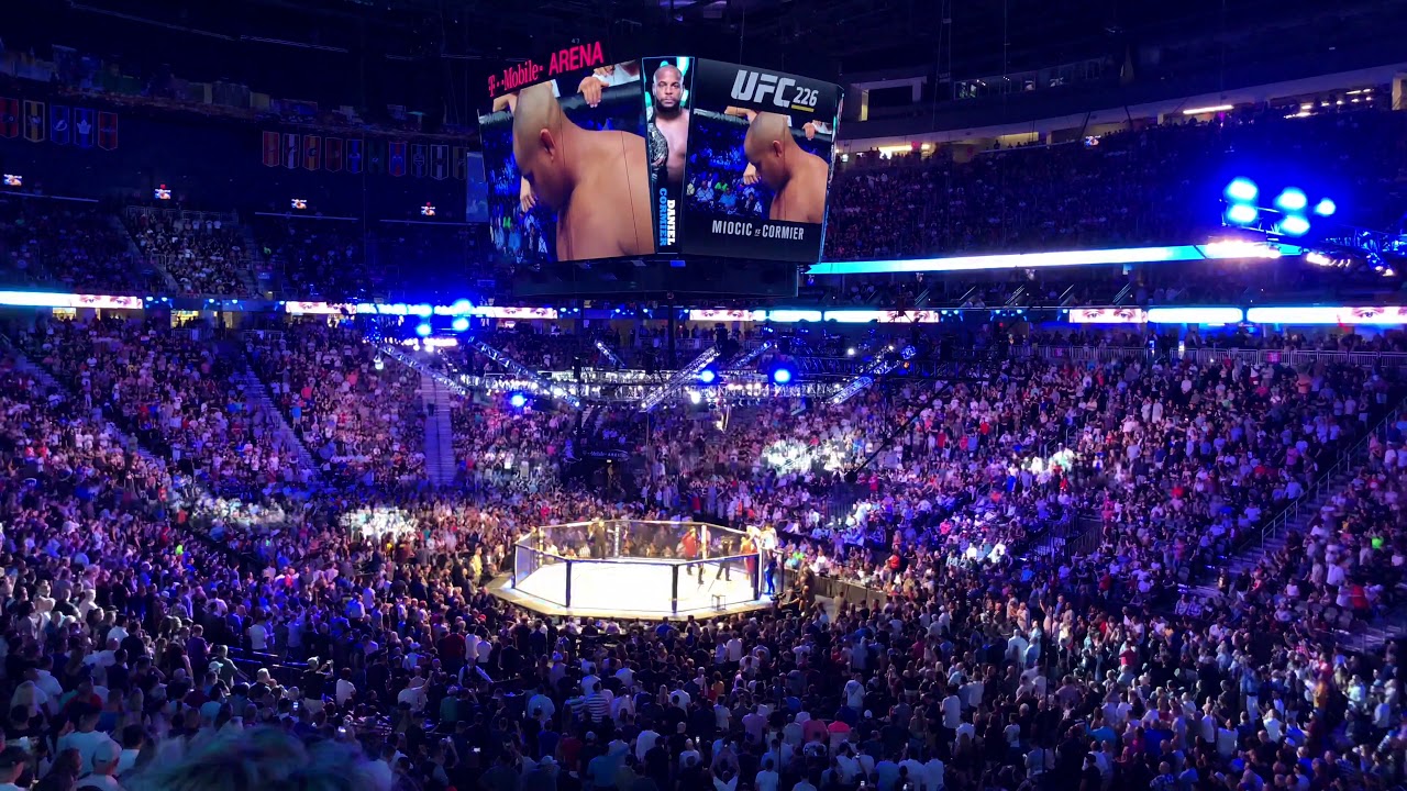 UFC 226 Stip Miocic vs. Daniel Cormier Walkout T-Mobile Arena