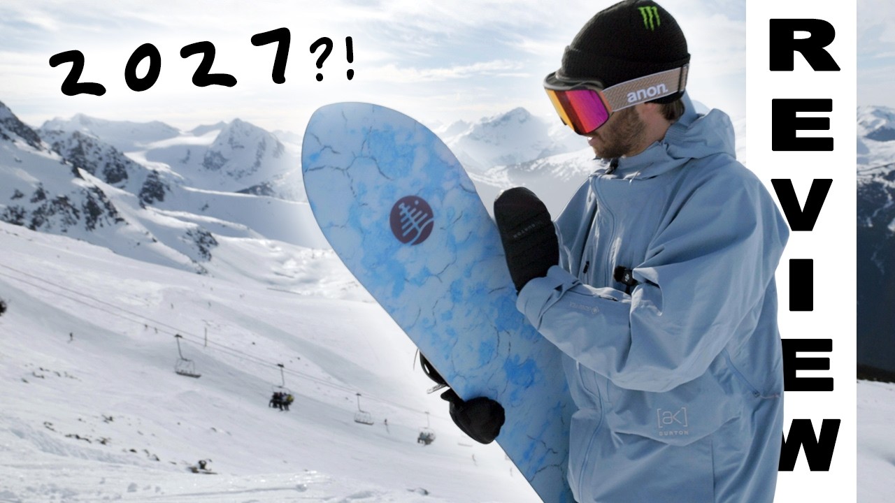 Я опробовал сноуборды Burton 2027 года... на год раньше.