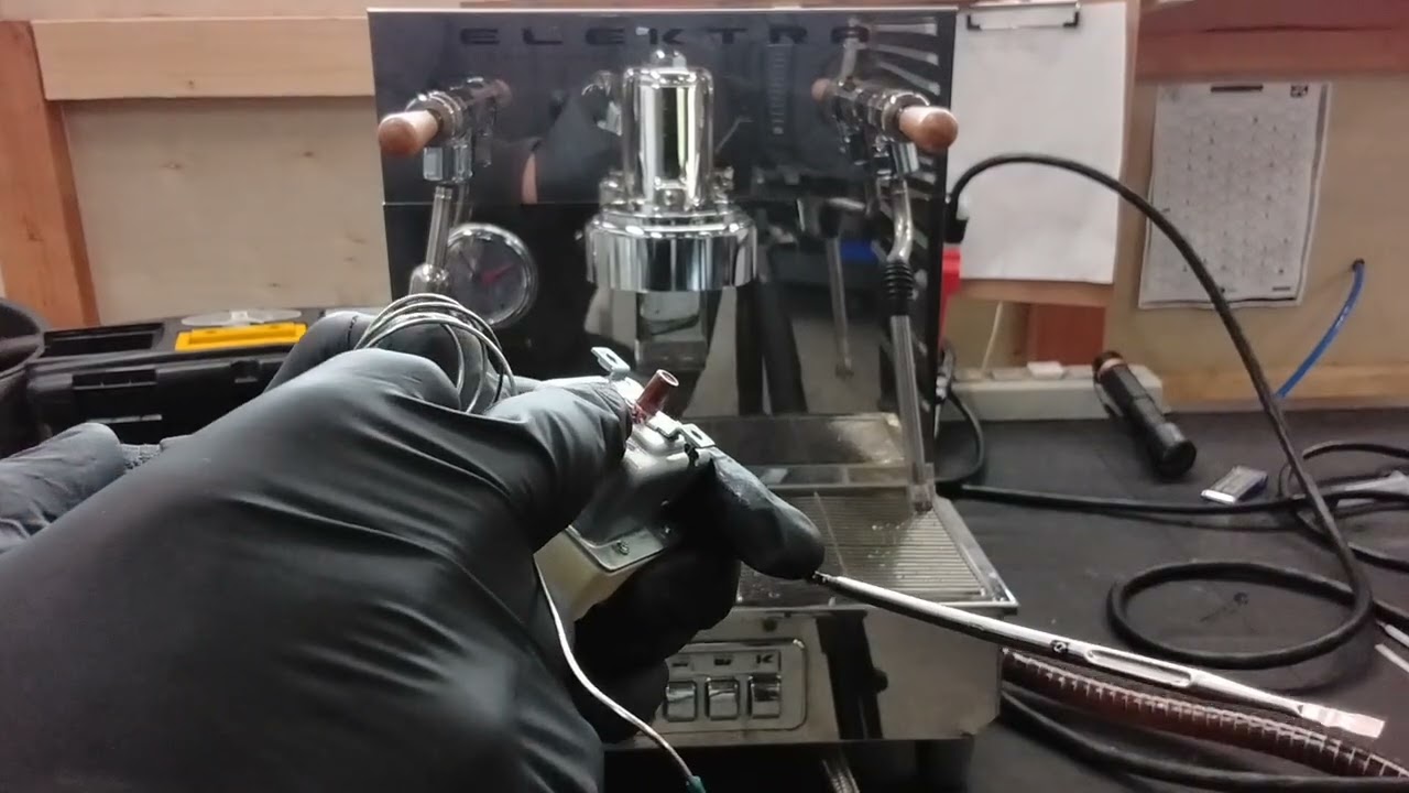 Elektra sixties T1 Deliziosa Test - Replaced safety thermostat and CPU