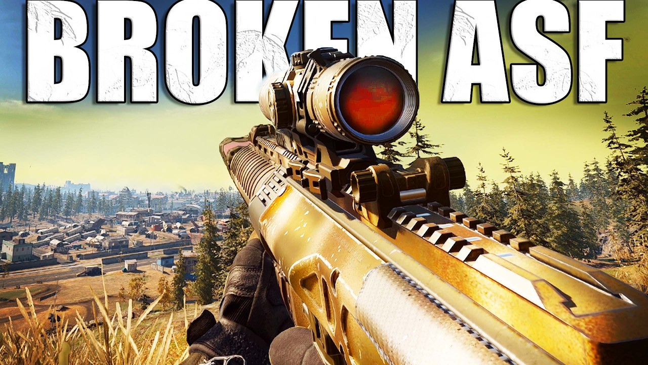 The XRK-ION is BROKEN For Ghillie Sniping in Warzone Right Now...