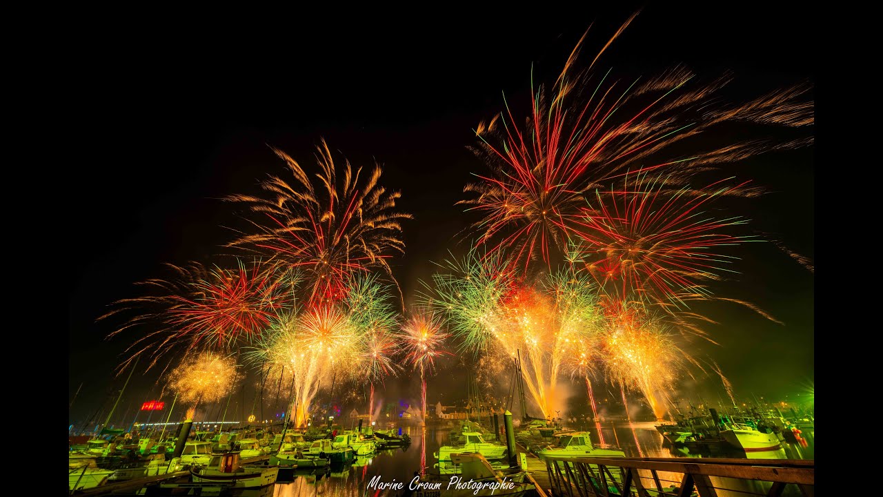 Feu d'artifice Audierne NOEL 2025