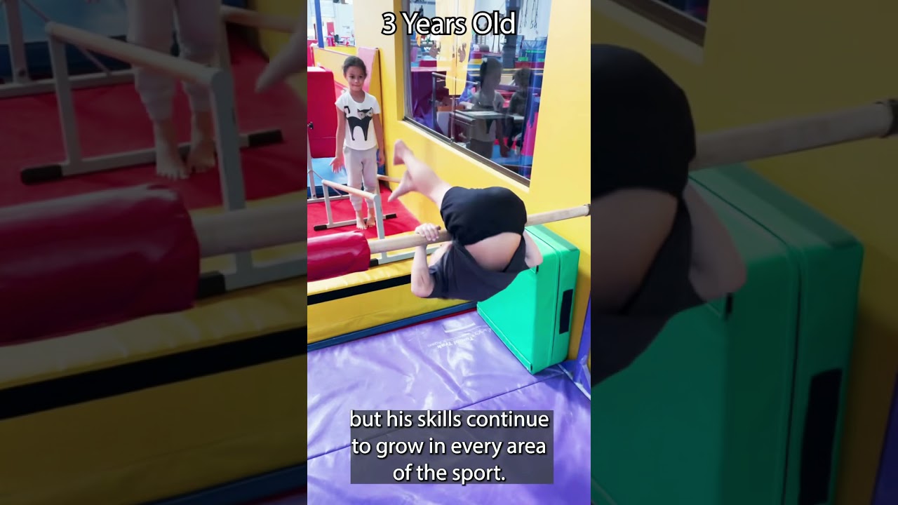 5 Year Old Incredible Gymnastics Evolution (1-5 Years Old)