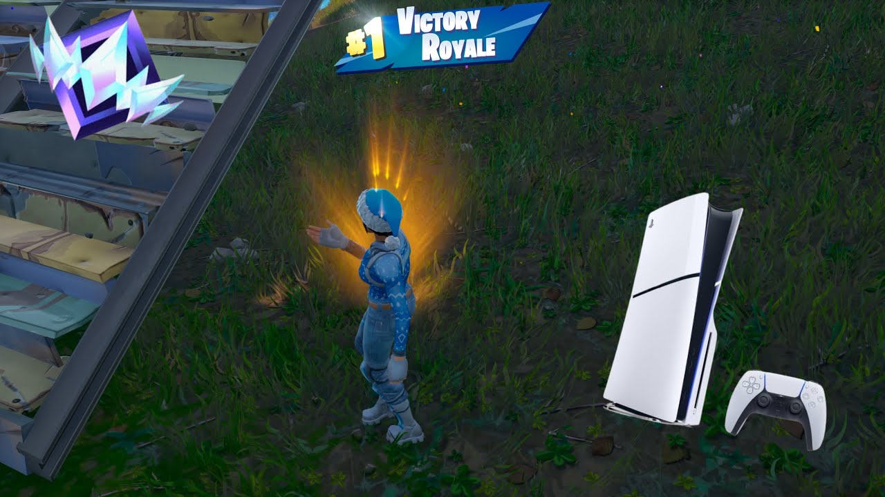 PS5 Slim Fortnite Unreal Ranked Reload Gameplay (4K 120FPS ) + BEST CONTROLLER SETTINGS 🎯