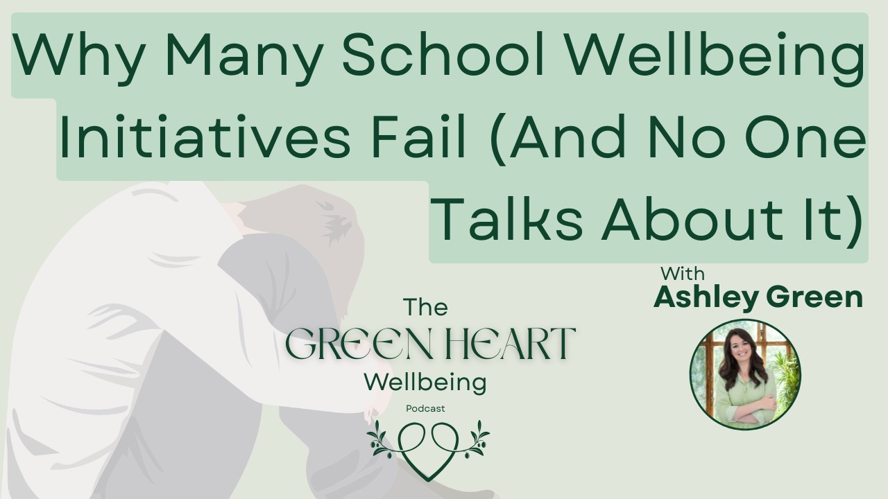 Why do so many school wellbeing initiatives fail...