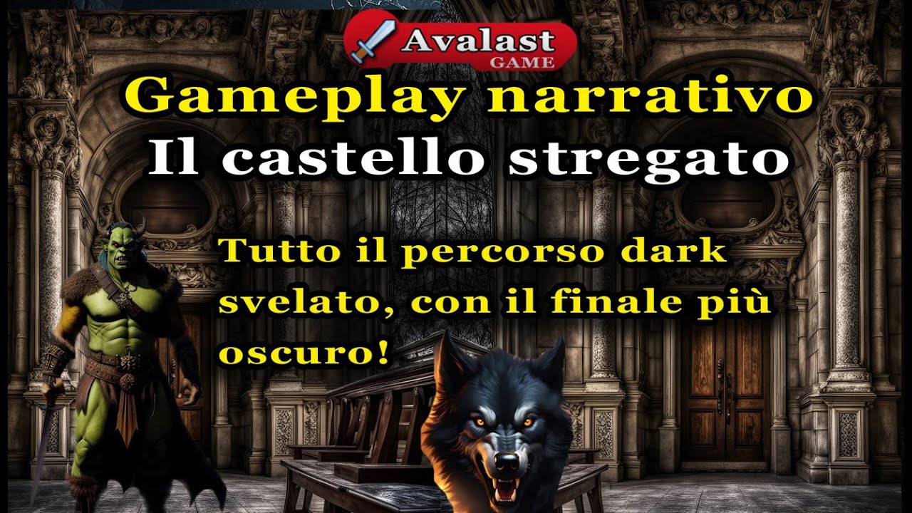 [GAMEPLAY INTERATTIVO] Finale oscuro svelato - Il castello stregato