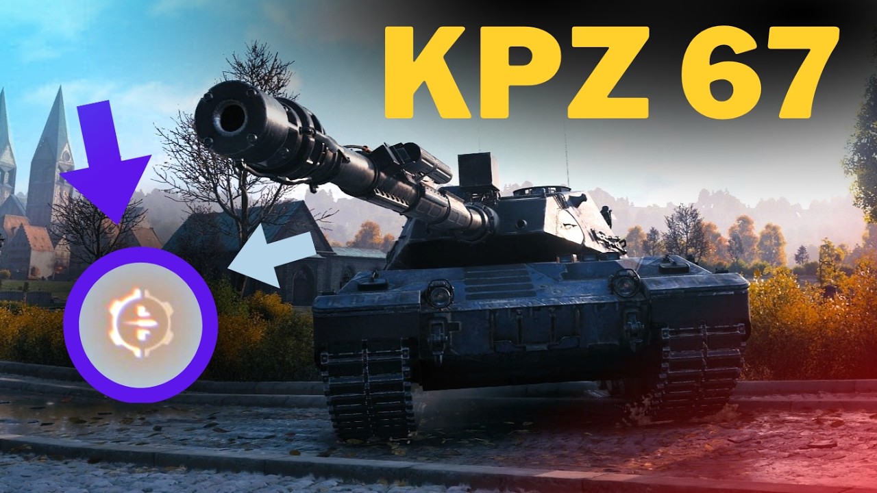 T10 German KPz 67 is Powerful! 🔥  - Test Server 