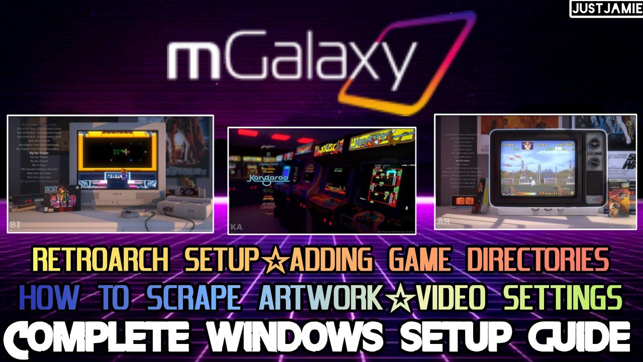 mGalaxy - Complete Beginners Setup Guide  #mgalaxy #emulator #frontend 
