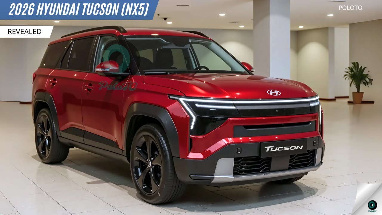 2026 Hyundai Tucson (NX5) ujawnił - ulepszenia z poprzedniego modelu liftingu?