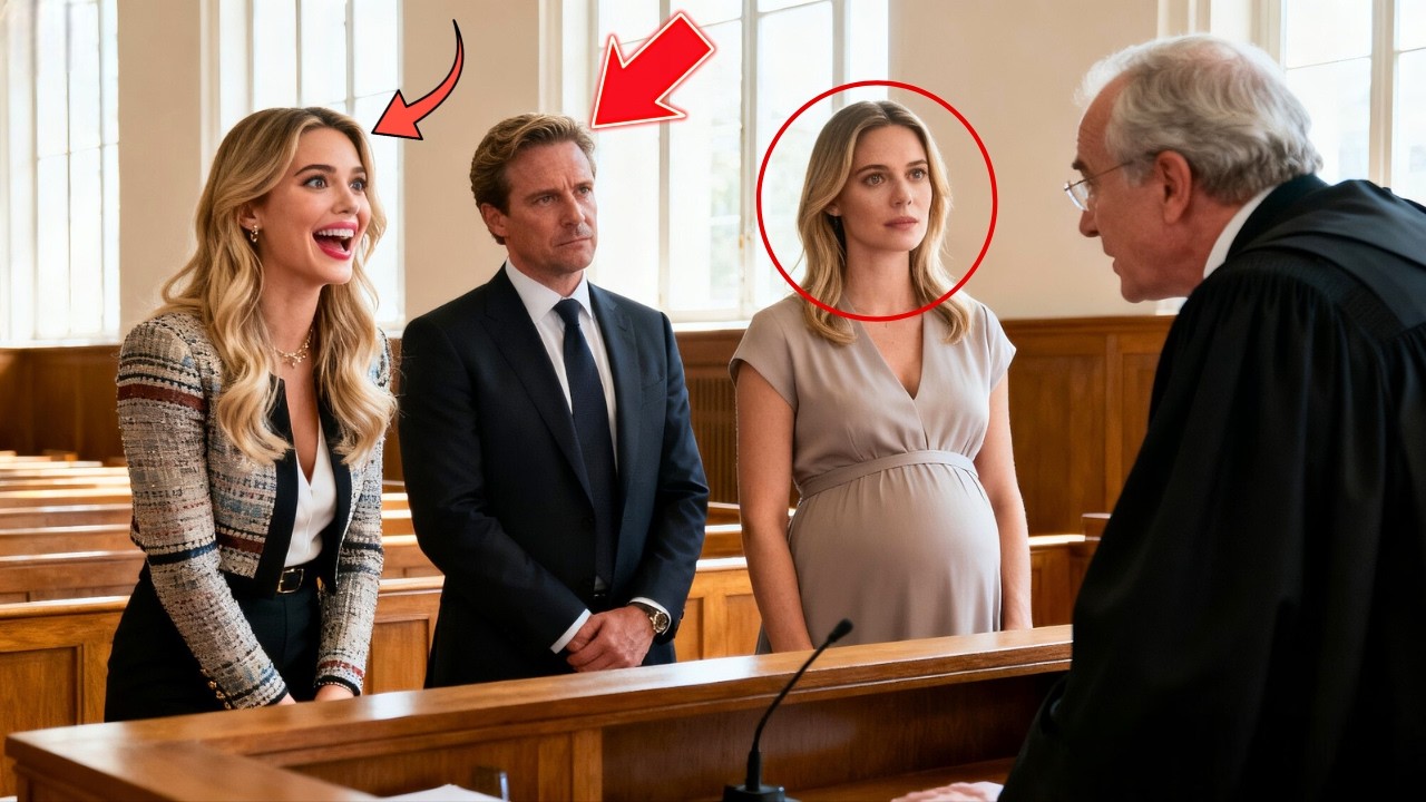 Young Mistress Laughed At Pregnant Wife In Divorce Court — Judge’s Reply Shocked Everyone