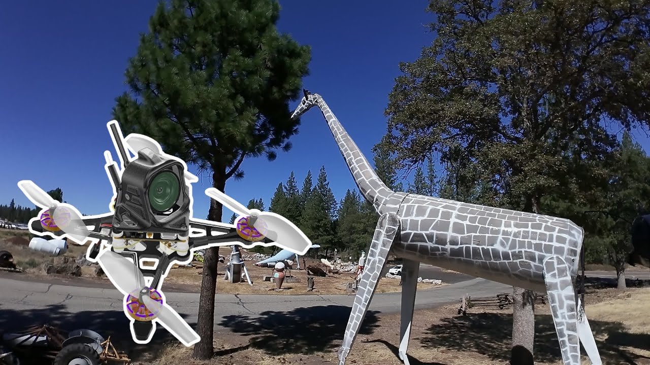 Flying Through a Roadside Museum with the Firefly18