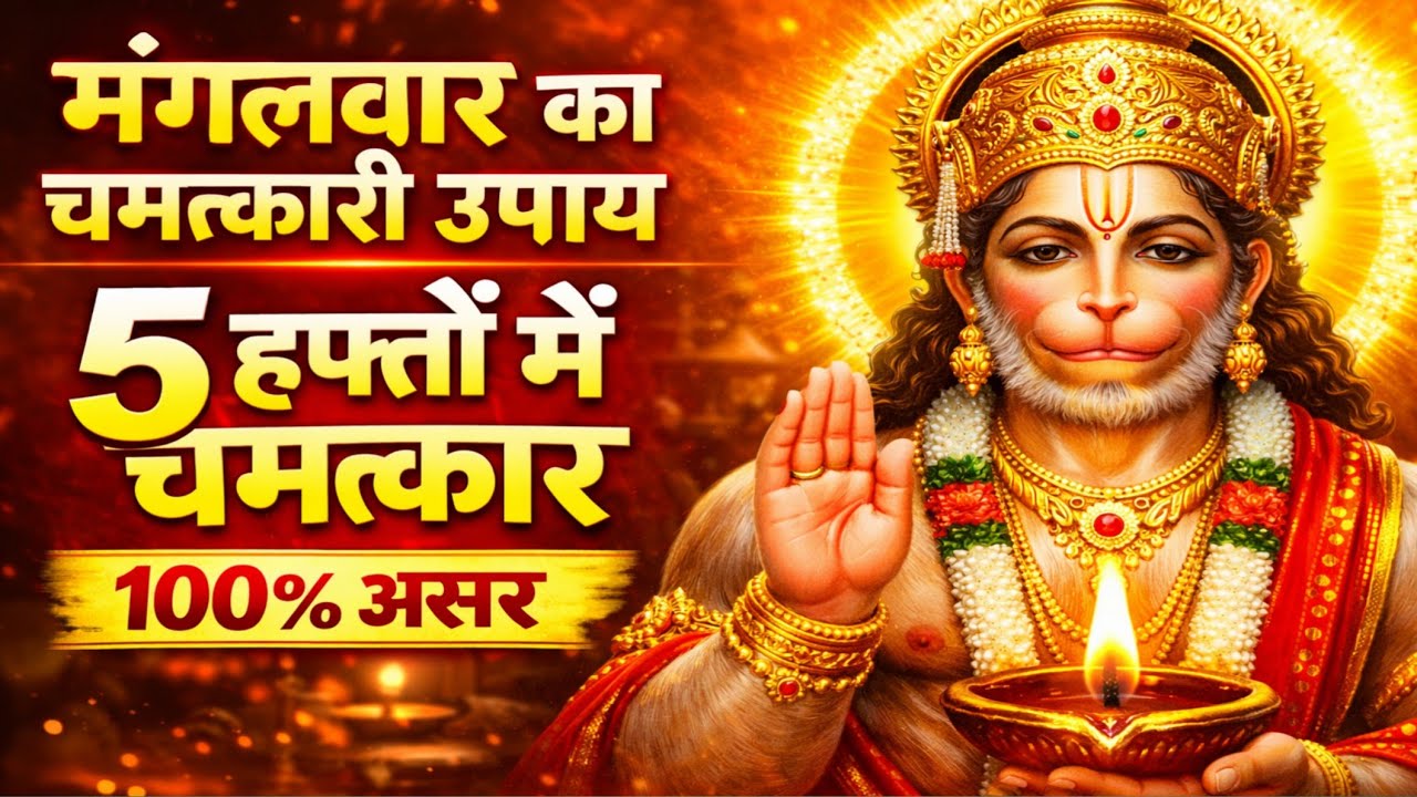मंगलवार का चमत्कारी उपाय । सिर्फ पांच मंगलवार ।। 