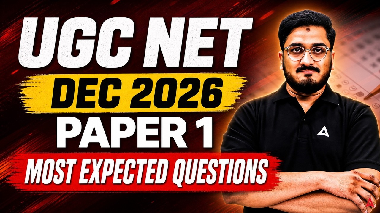 UGC NET Paper 1 | UGC NET Paper 1 Most Expected Questions | UGC NET Paper 1 PYQ By Masroor Sir