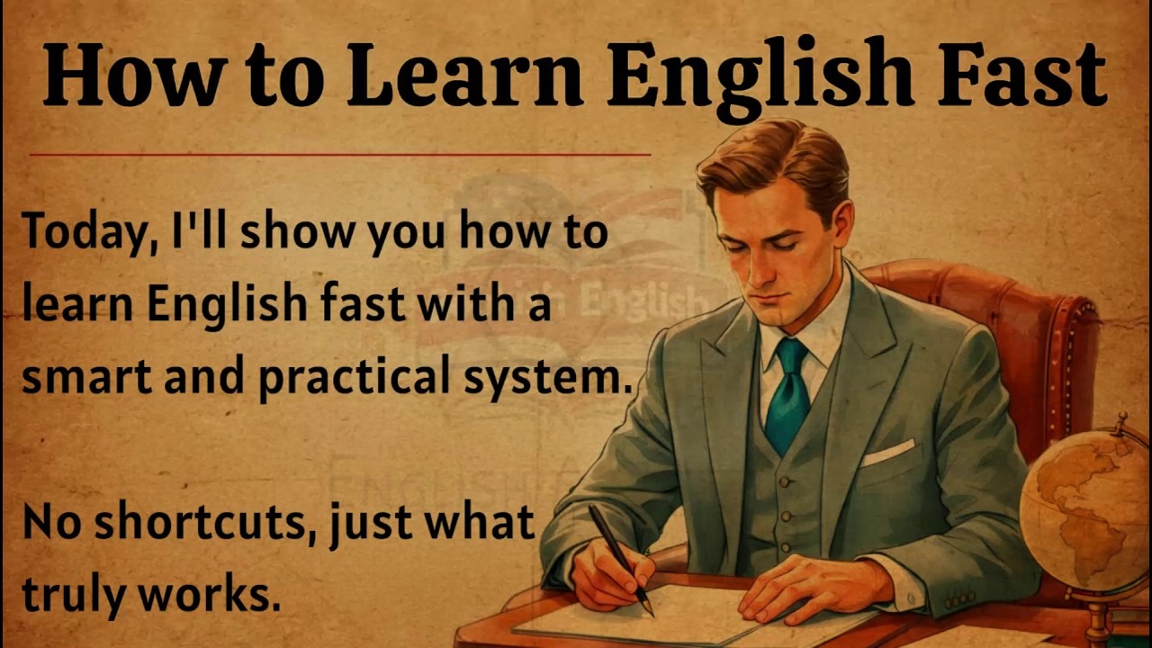 The Smart Way to Learn English Quickly_Speed Up Your English Learning Today_Listen and Learn