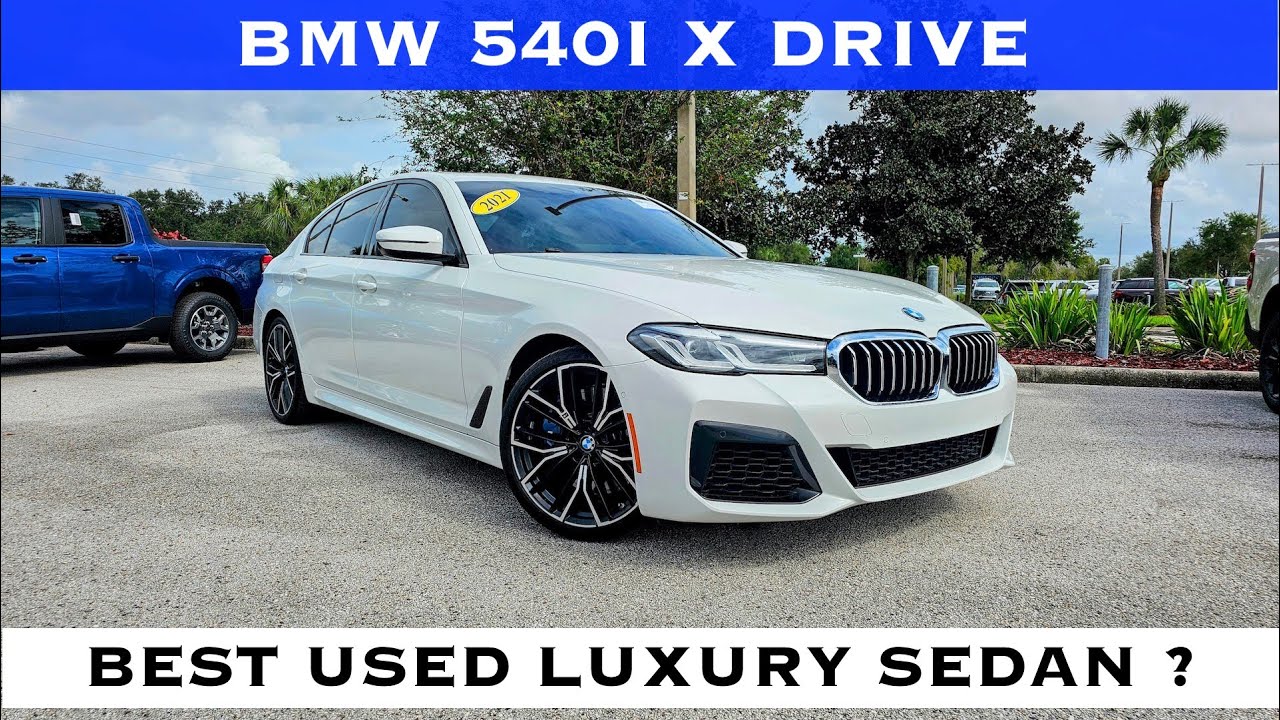 2021 BMW 540i X Drive with 40k Miles ! POV Review & Test Drive - Depreciated Luxury Sedan Bargain?