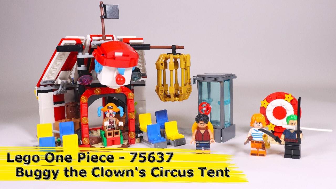 Lego set One Piece #270 - 60485 Buggy the Clown's Circus Tent