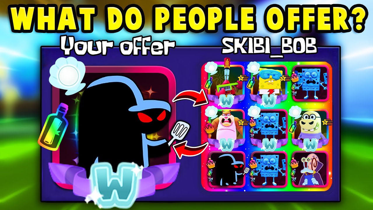 What Do People OFFER For SHINY WUMBO HASH SLINGING SLASHER.. (SpongeBob TD)