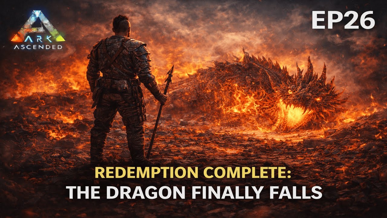 Redemption Complete : The Dragon Finally Falls - ARK Ascended EP26