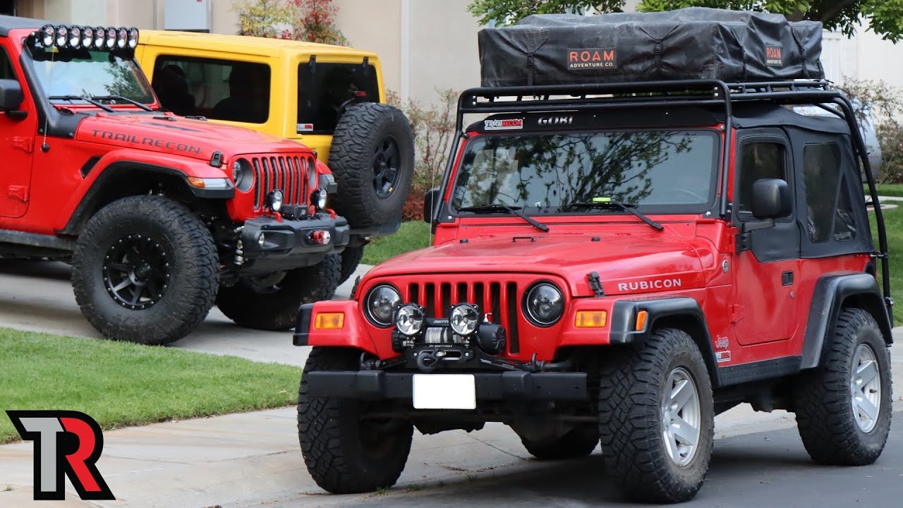 My Sons JEEP WRANGLER BUILD is Starting to Come Together! – Roof Rack Install