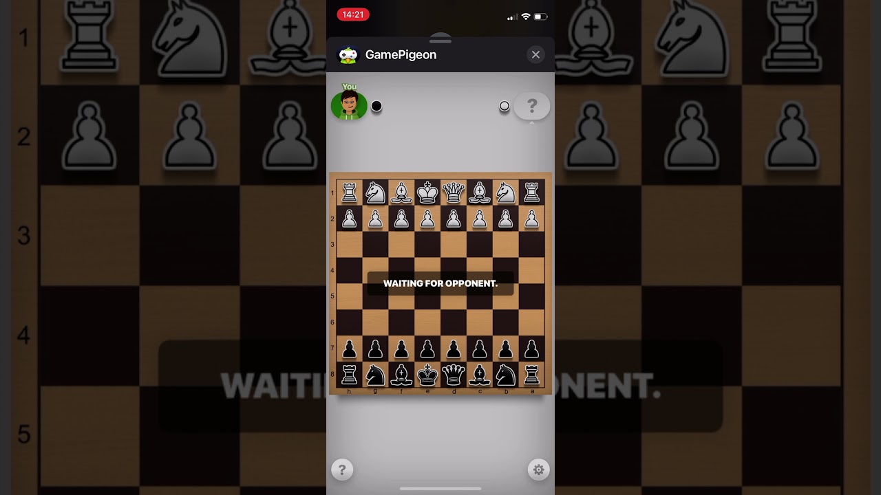 GamePigeon Chess speedrun any% with kttwong12 - 