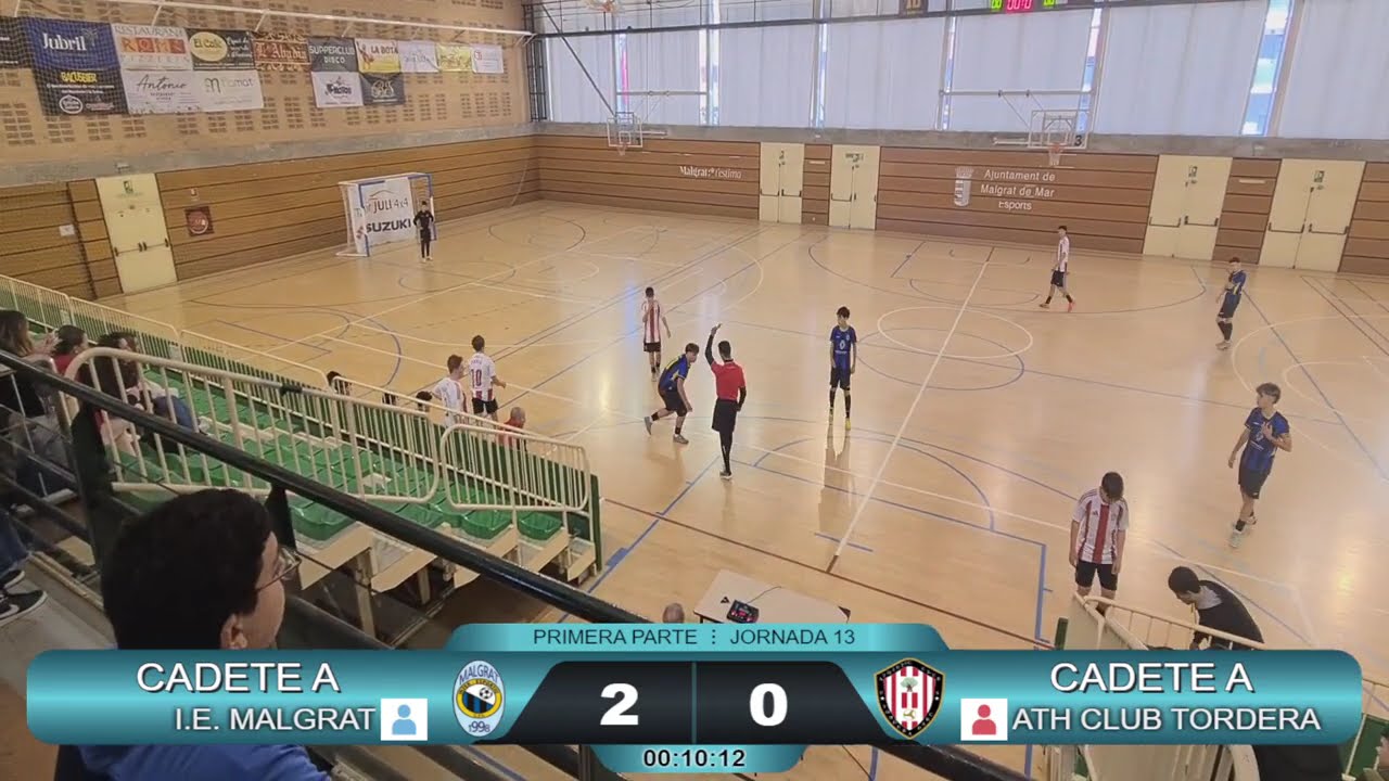 I.E.MALGRAT A - ATH TORDERA A (PRIMERA PARTE)