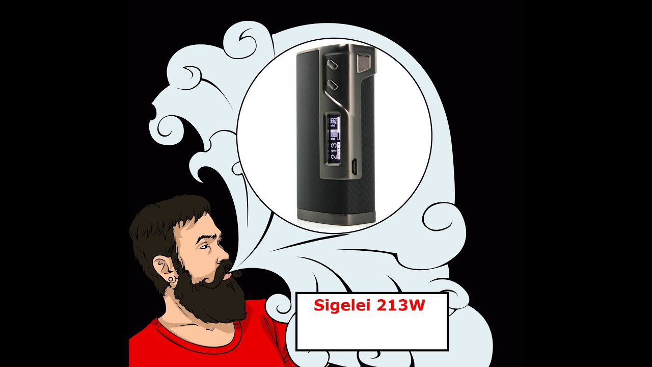 Vape обзор №127. Sigelei 213W Мод для варивата.
