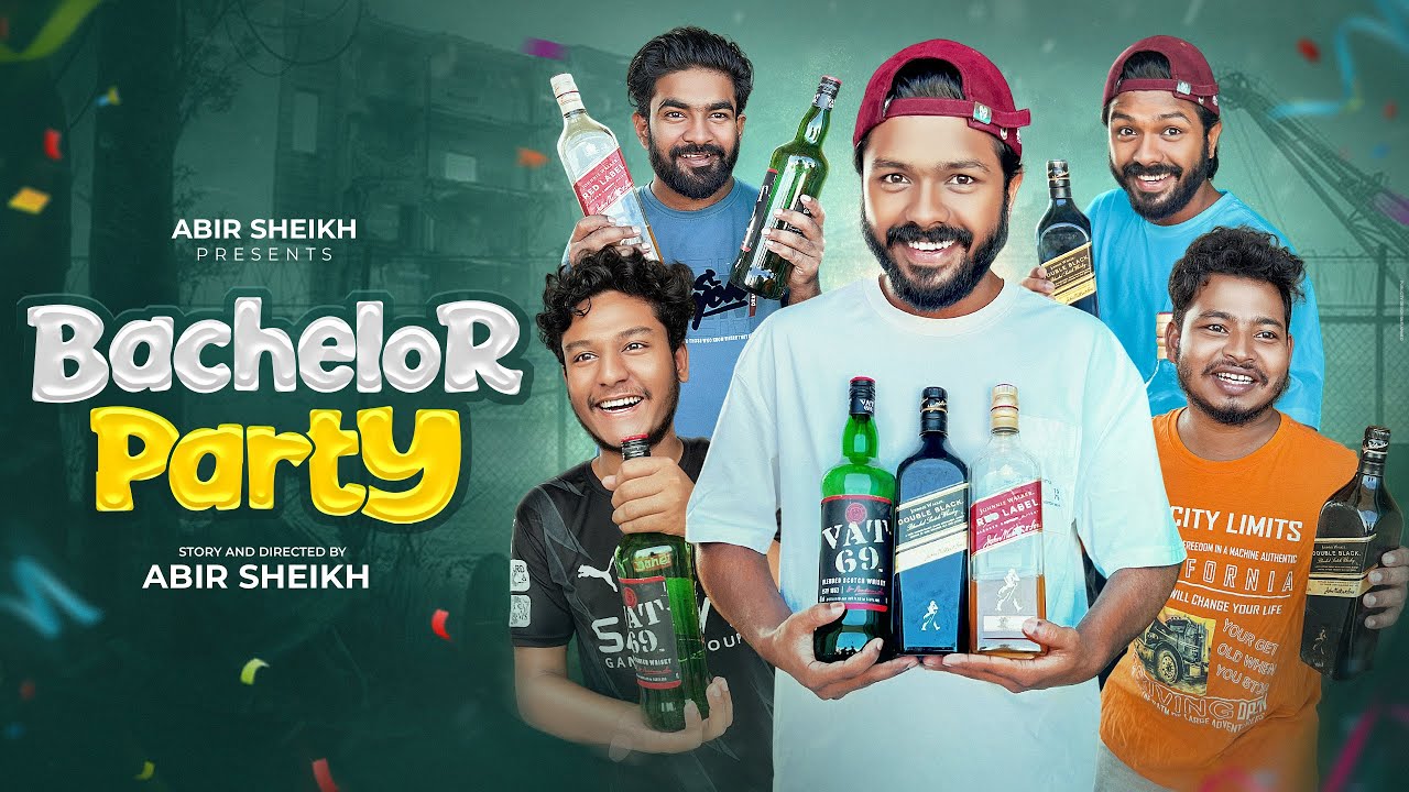 Bachelor Party | ব‍্যাচেলর পার্টি | New Comedy Video | Funny Video | Abir Sheikh | Its Abir | Rashed