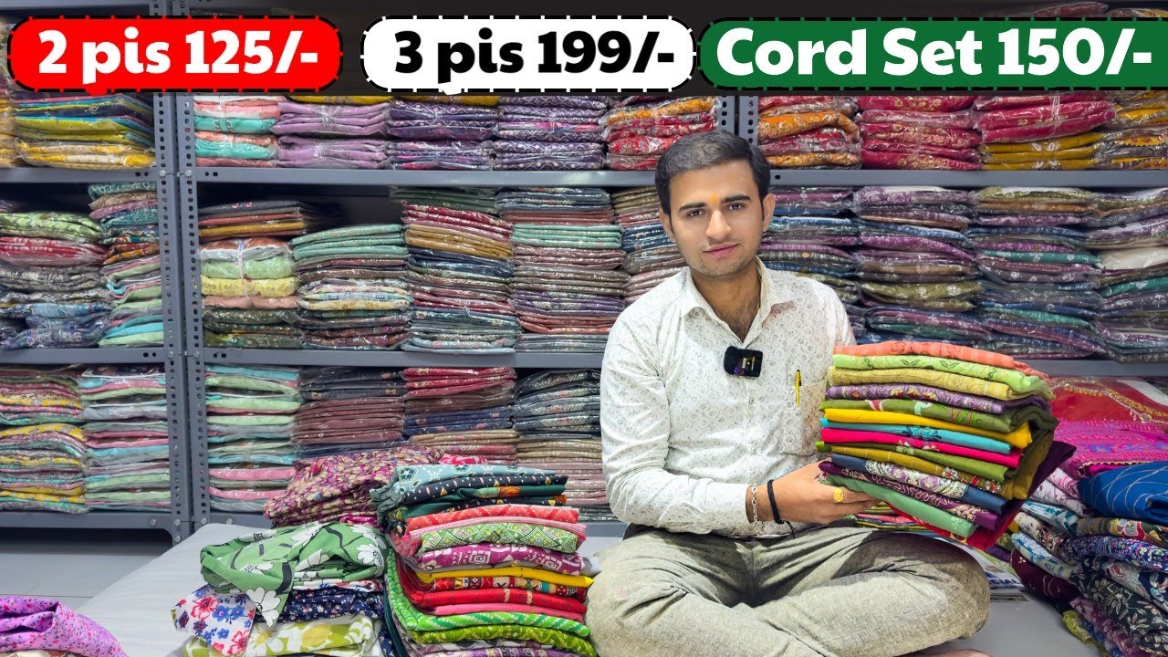 दुनिया का सबसे सस्ता Kurti Wholesale | Surat Japan Market 🔥