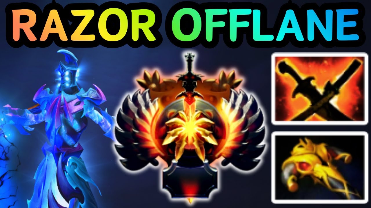 🔥 RAZOR OFFLANE FULL CONTROL OF EVERY FIGHT WITH STATIC LINK | DOTA 2 GAMEPLAY 🔥