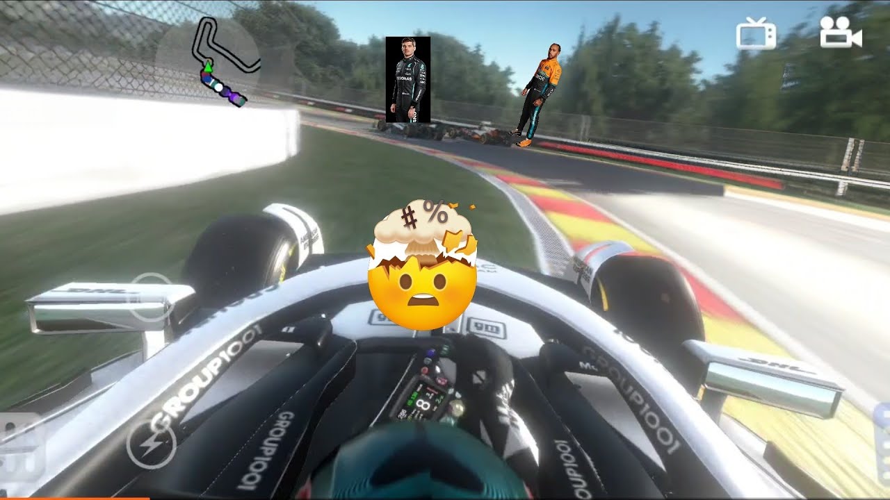 Max vs Lewis... Again!!! 😱🔥 R11 Spa Francorchamps 🇧🇪