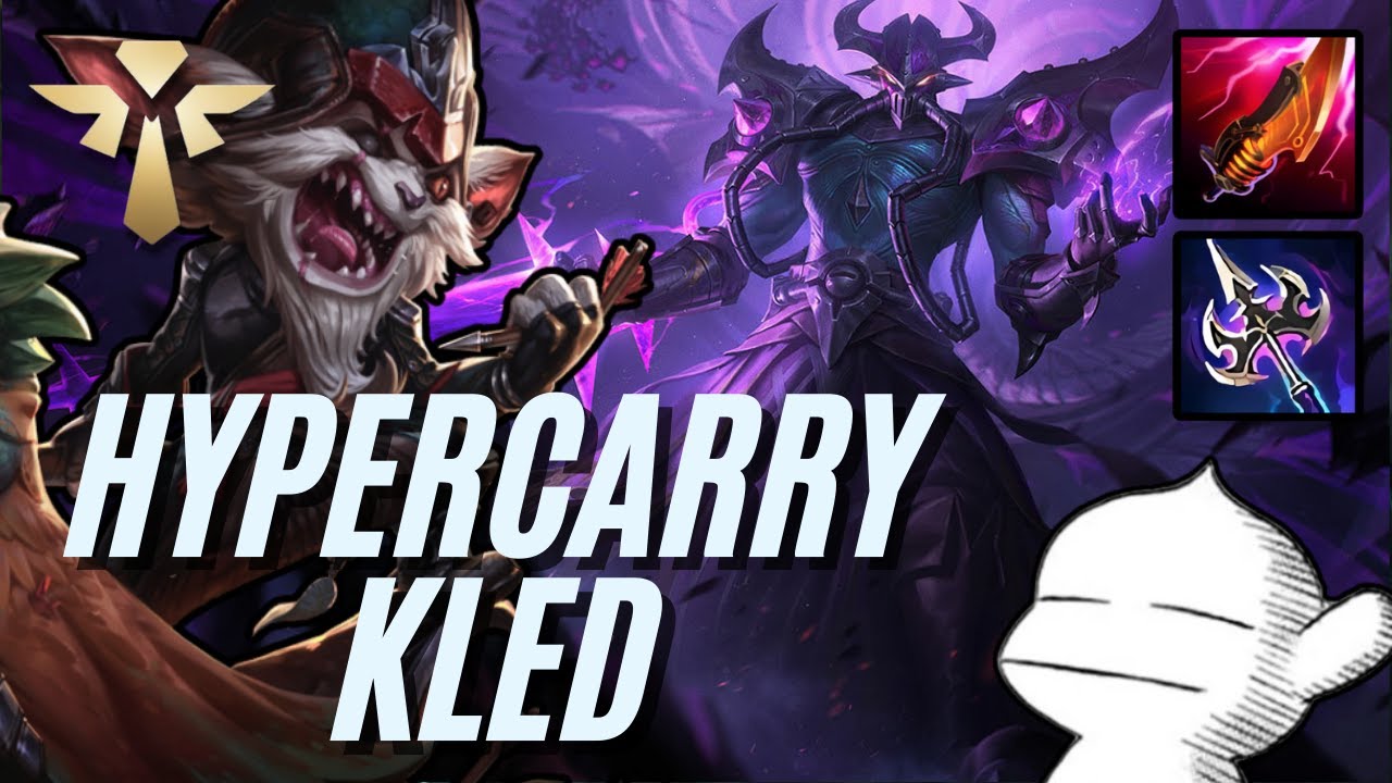 Carrying With Kled Support VS Pentakill Kassadin