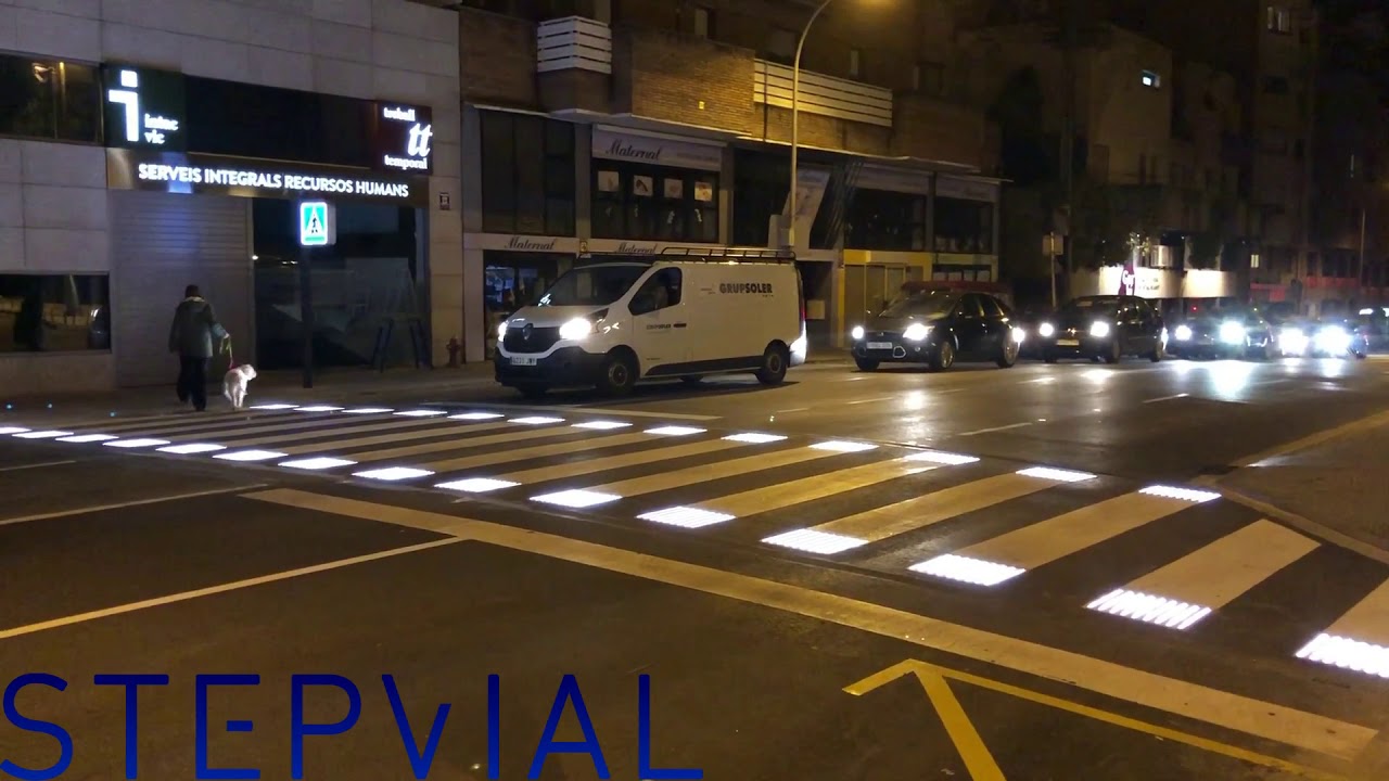 PASOS DE PEATONES INTELIGENTES STEPVIAL