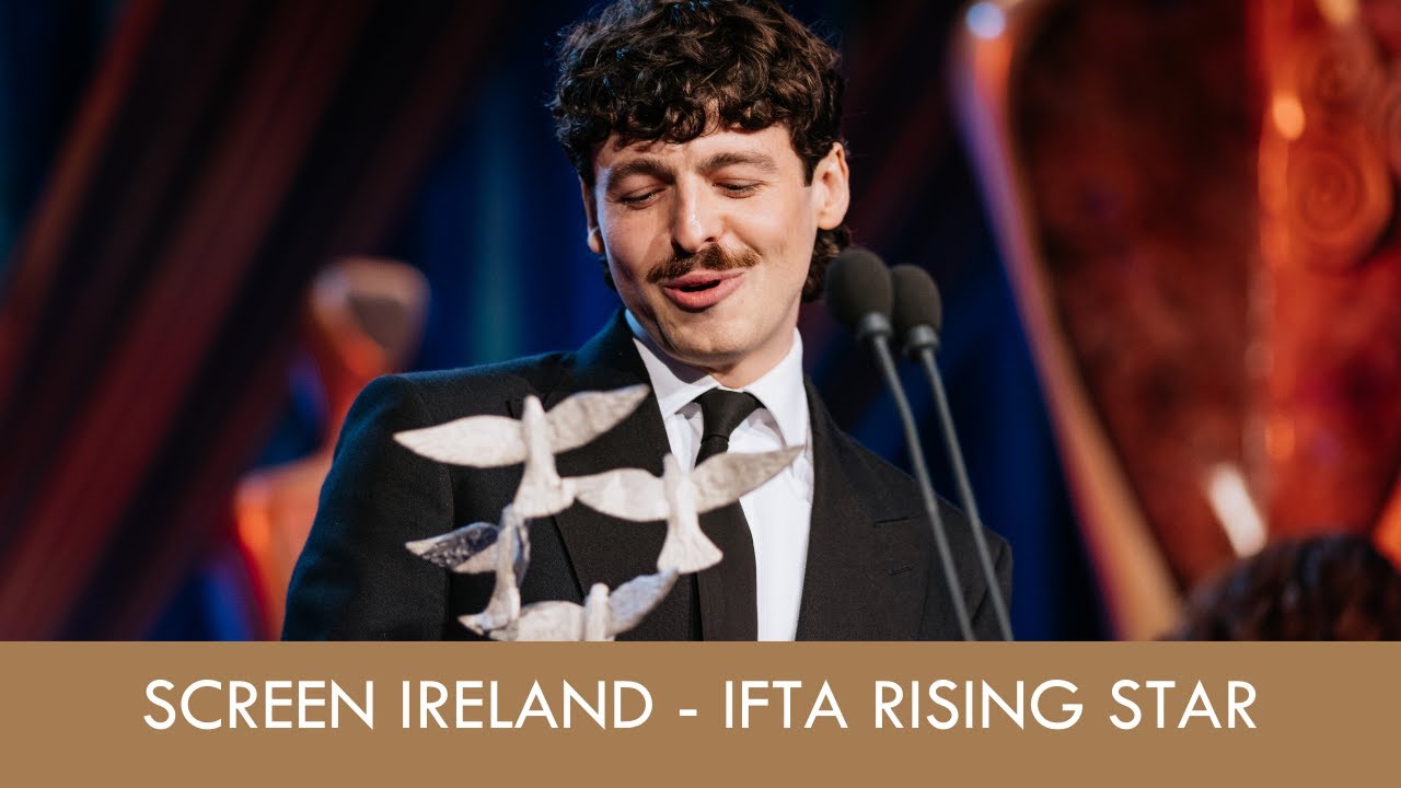 Anthony Boyle wins Screen Ireland IFTA Rising Star (Presented by Sarah Greene)