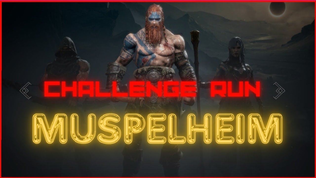 JOTUNNSLAYER - No Active Abilites - Insane Difficulty - All Modifiers  - Berserker Passives Only