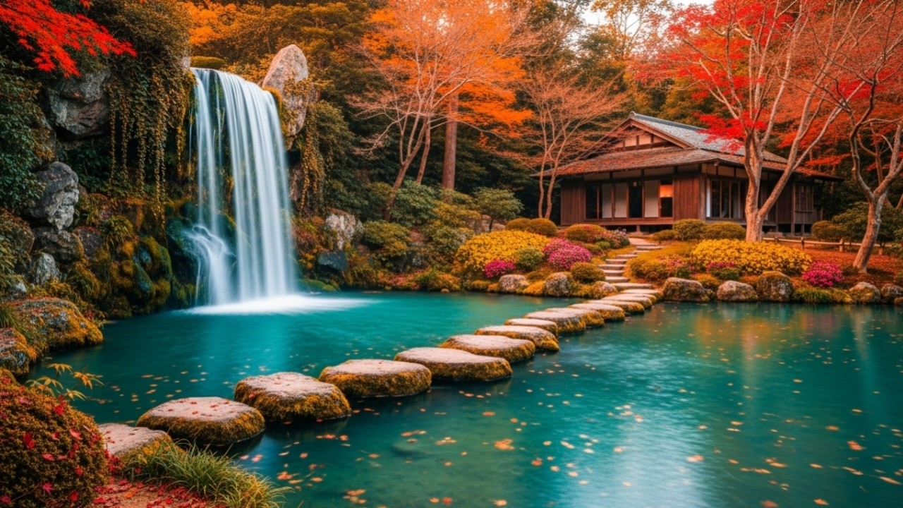 Peaceful Autumn Nature 🍂 Relaxing Music to Heal the Nervous System and Mind