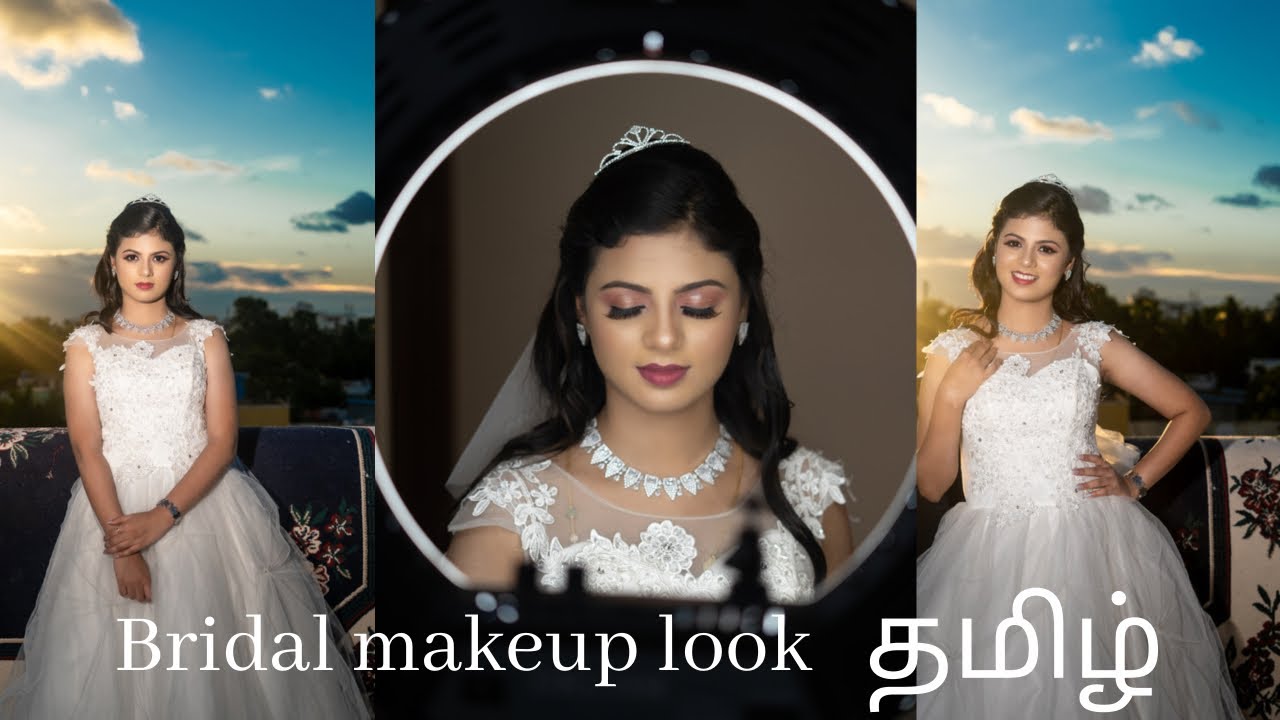 Christian Bridal makeup tutorial தமழ் #Chennai #Makeupartist #Wedding #Reception #makeup