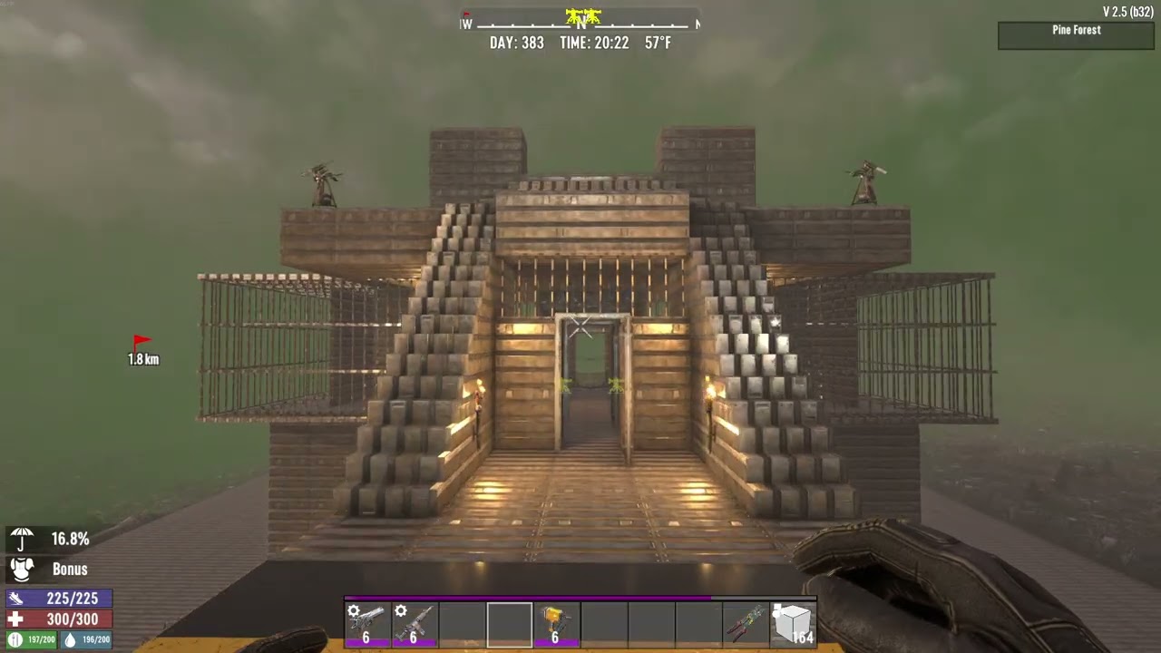 7 Days To Die  2.0 Dual Biome Horde Base