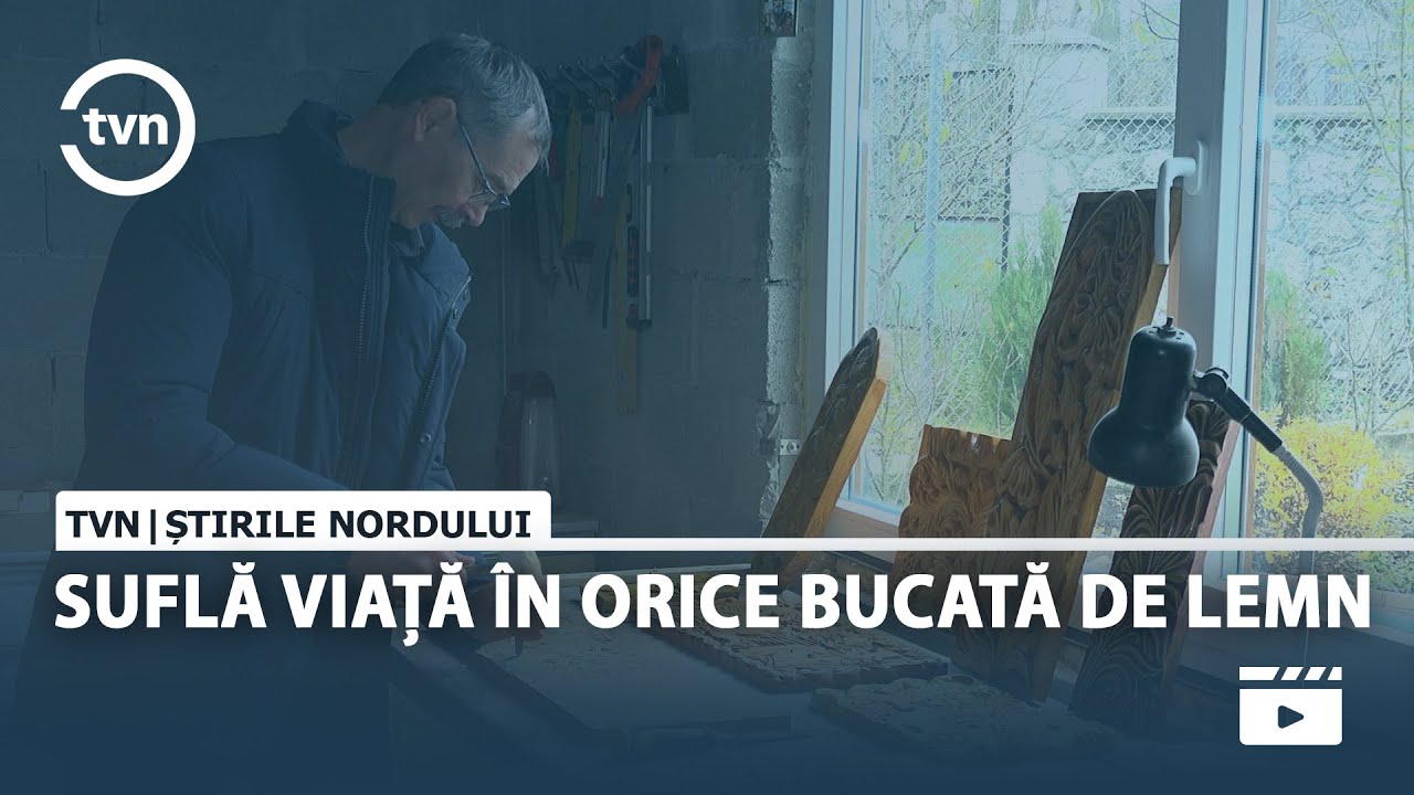 SUFLĂ VIAȚĂ ÎN ORICE BUCATĂ DE LEMN