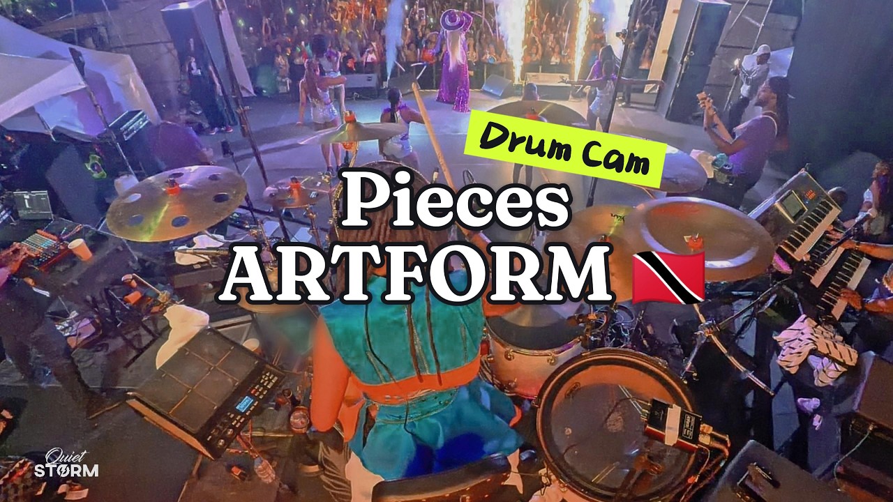 Playing Drums for Nadia Batson LIVE at Artform 2026 🔥🥁.Quiet Storm Drum Cam🎥