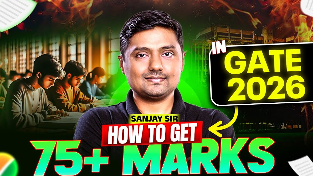 How to get 75+ Marks In GATE 2026 | GATE 2026 ECE Preparation