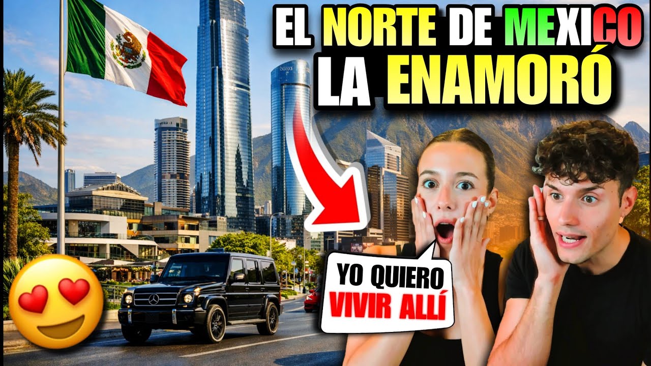MI NOVIA se ENAMORÓ del NORTE DE MÉXICO al VER ESTA CIUDAD MEXICANA 🇲🇽😍 *es MUY LUJOSA*